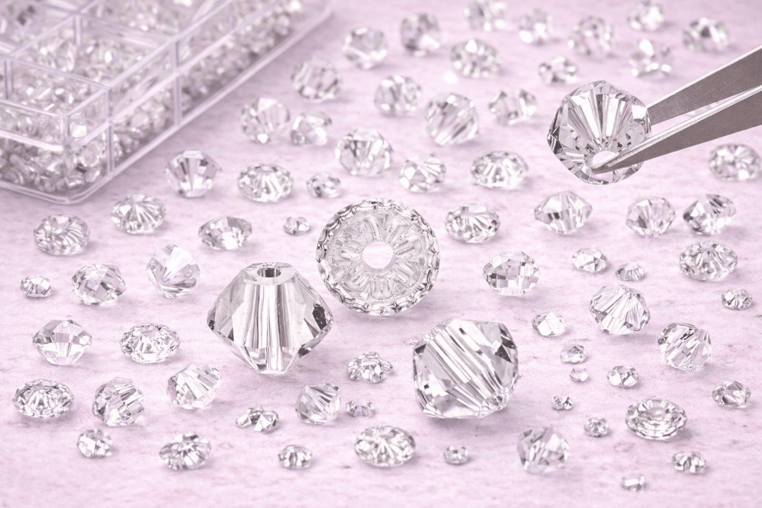 Schliffspitzperle Swarovski - Kidis Art
