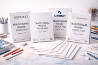 Traditionelles Weiss Papier
