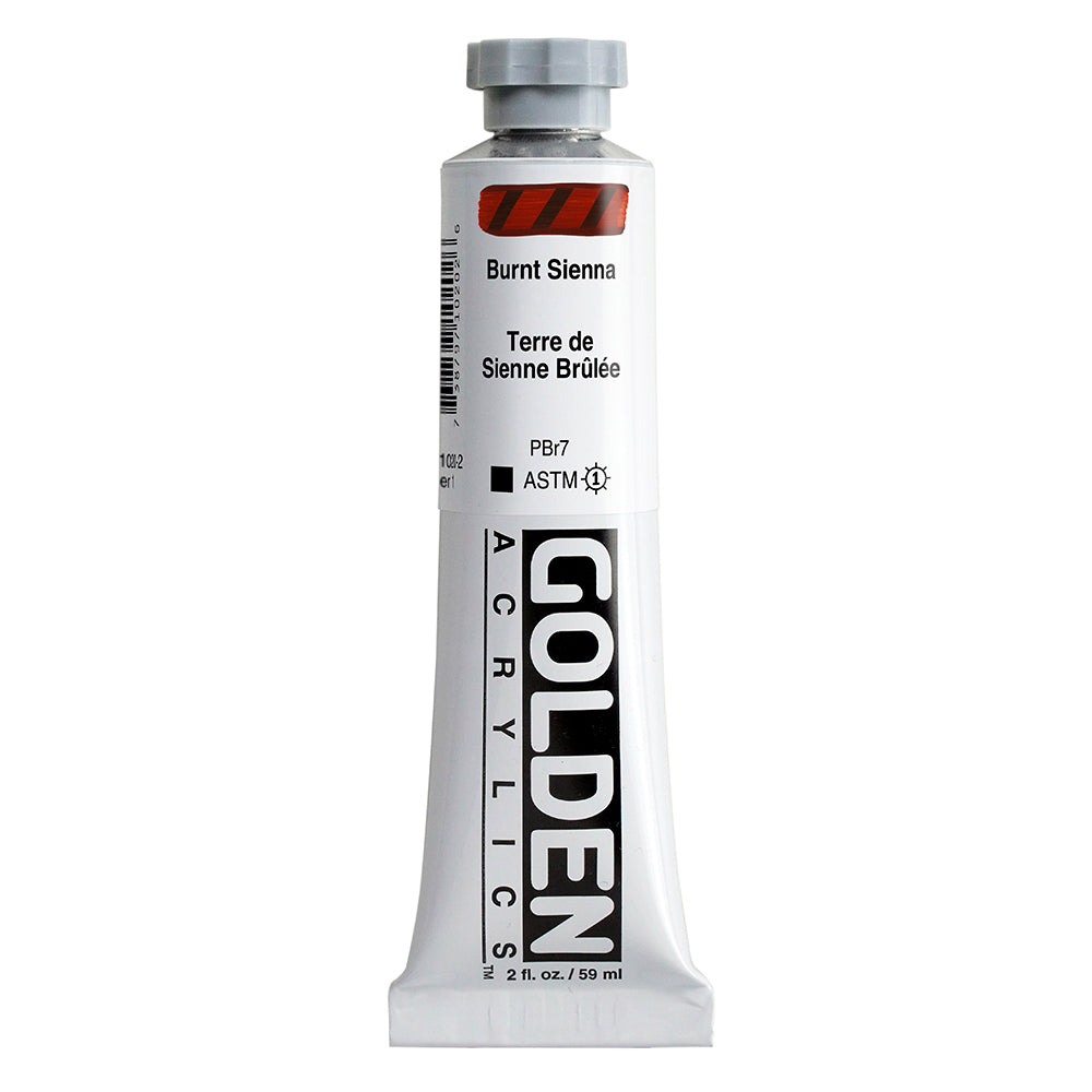 Golden Heavy Body Acrylfarbe Siena Gebrannt 59 ml