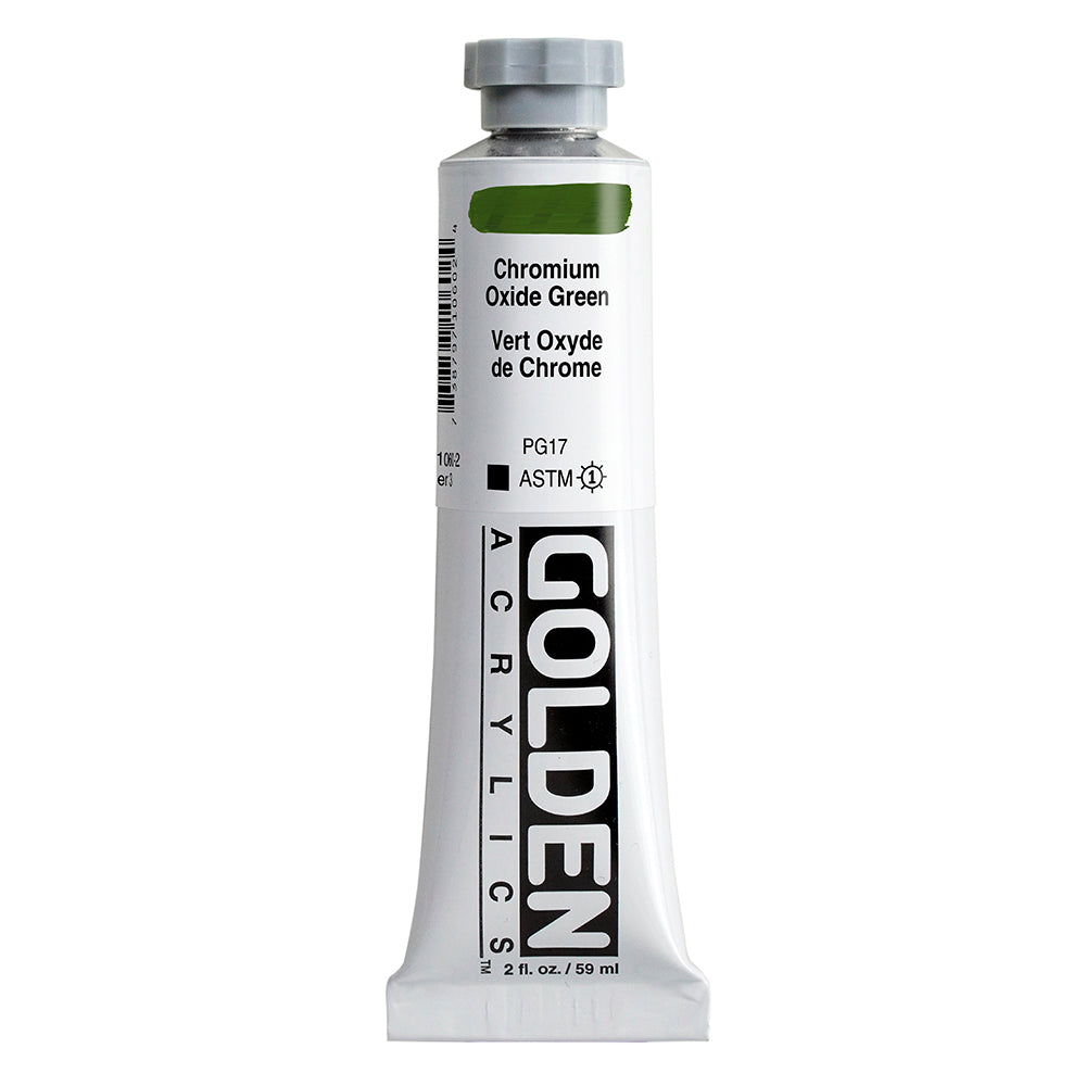 Golden Heavy Body Acrylfarbe Chromoxidgrun 59 ml