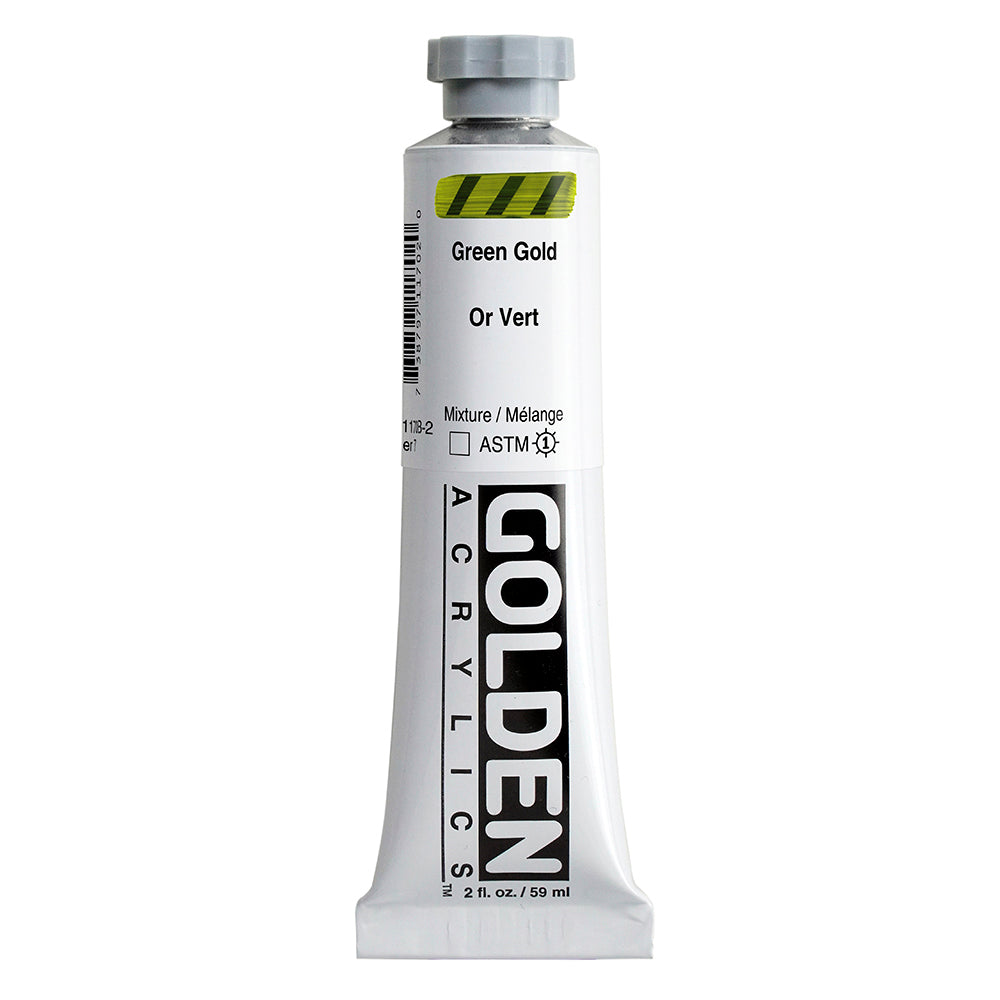 Golden Heavy Body Acrylfarbe Grun Gold 59 ml