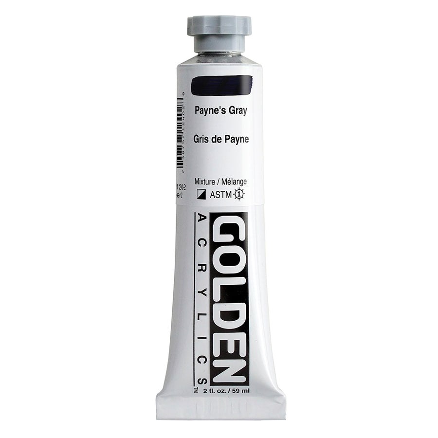 Golden Heavy Body Acrylfarbe Paynesgrau 59 ml