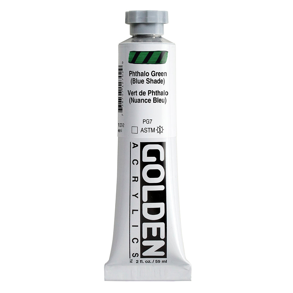 Golden Heavy Body Acrylfarbe Phthalogrun Blauton 59 ml