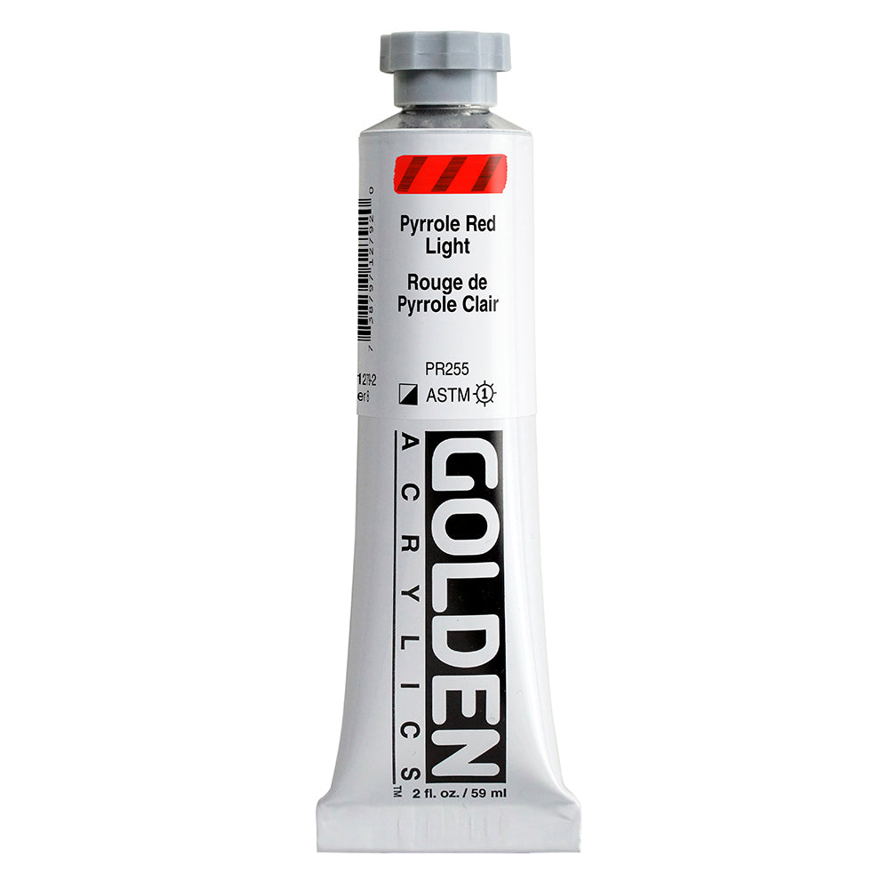 Golden Heavy Body Acrylfarbe Pyrrolrot Hell 59 ml