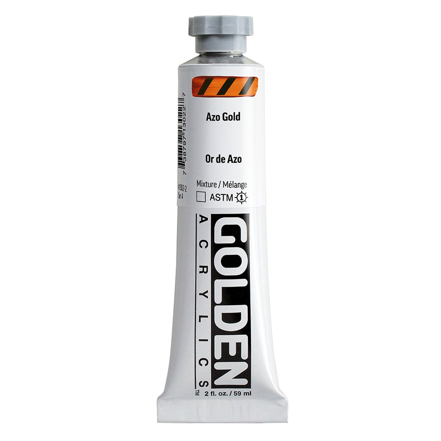 Golden Heavy Body Acrylfarbe Azo Gold 59 ml