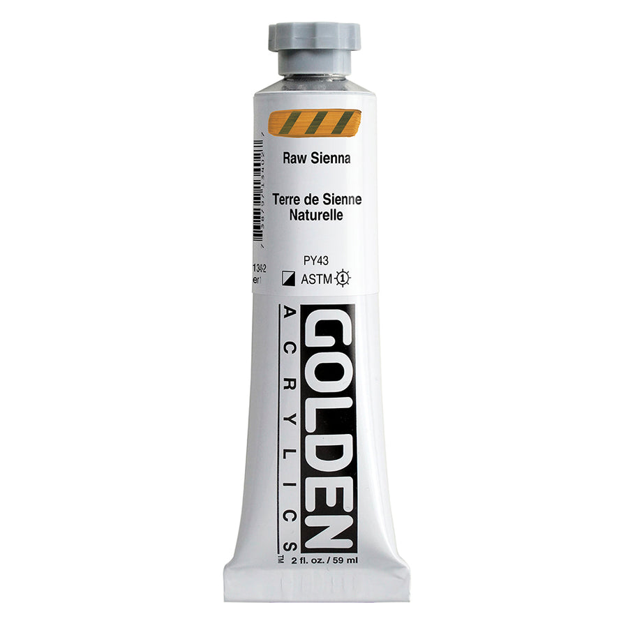 Golden Heavy Body Acrylfarbe Siena Natur 59 ml