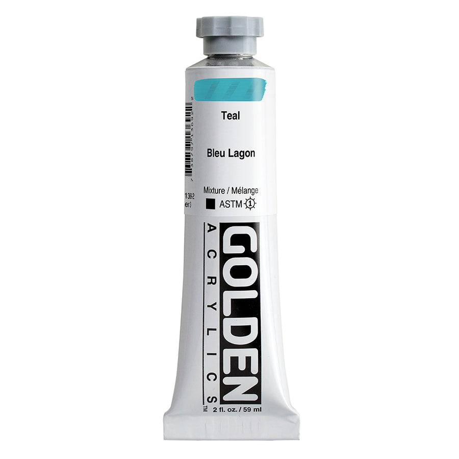Golden Heavy Body Acrylfarbe Blaugrun 59 ml