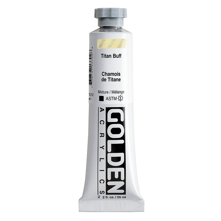 Golden Heavy Body Acrylfarbe Titanbuff 59 ml