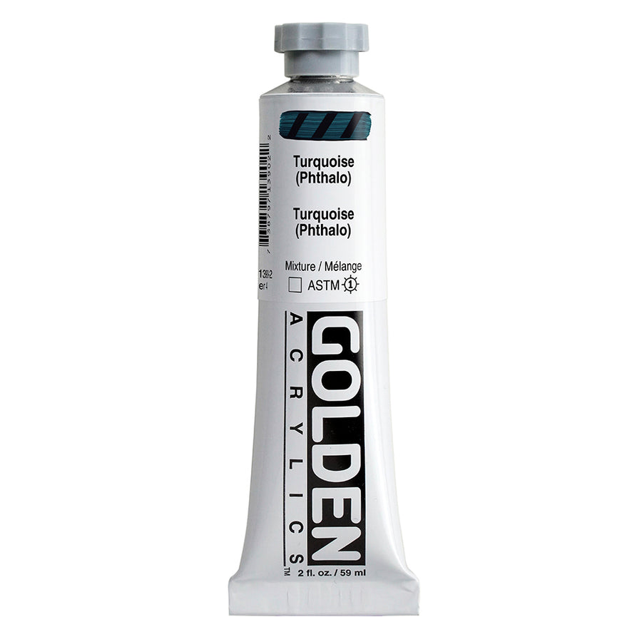 Golden Heavy Body Acrylfarbe Phthaloturkis 59 ml