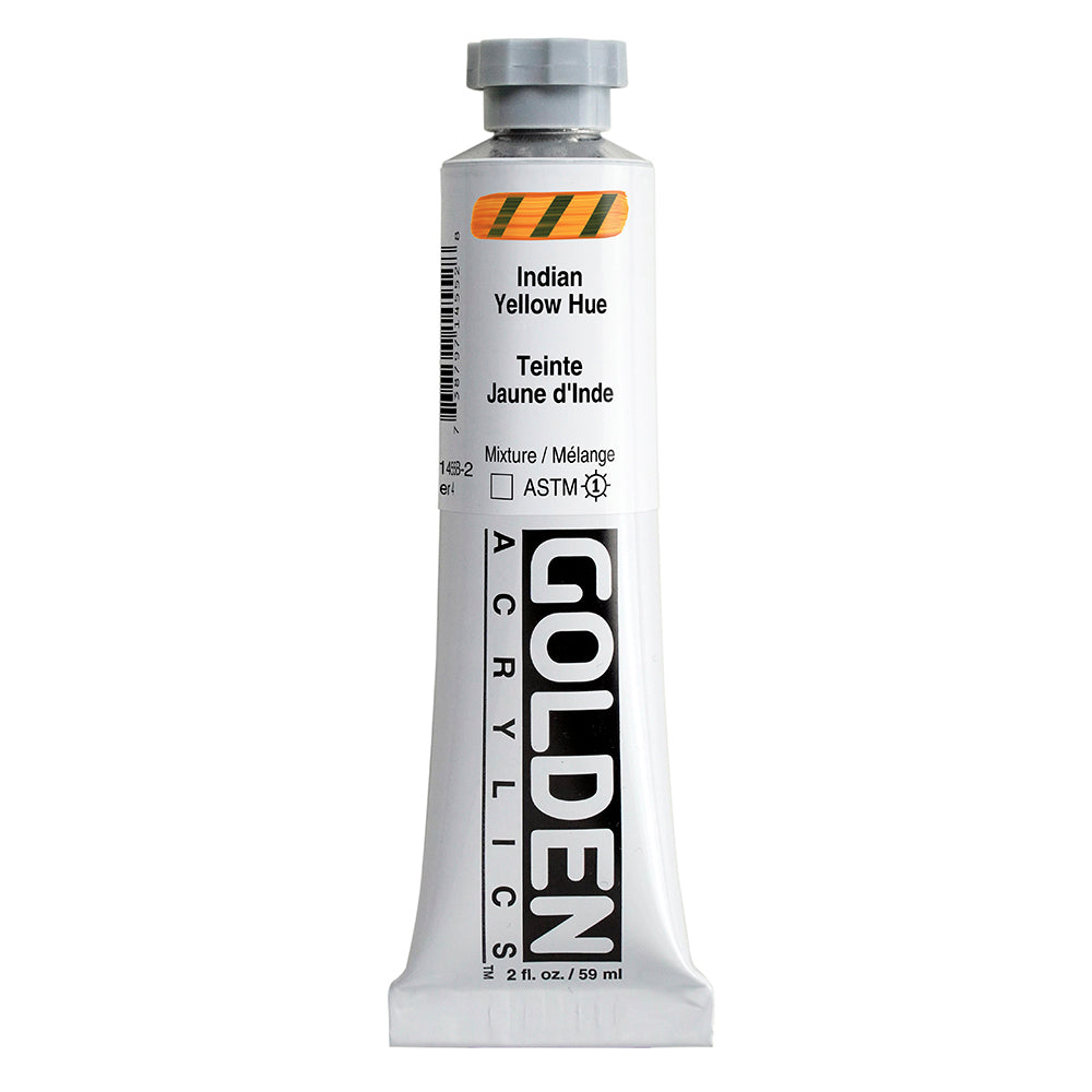 Golden Heavy Body Acrylfarbe Indien Gelber Farbton 59 ml
