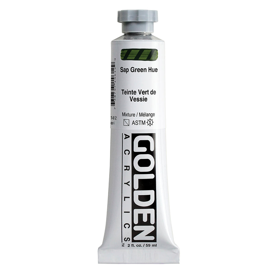 Golden Heavy Body Acrylfarbe Saftgrun Farbton 59 ml