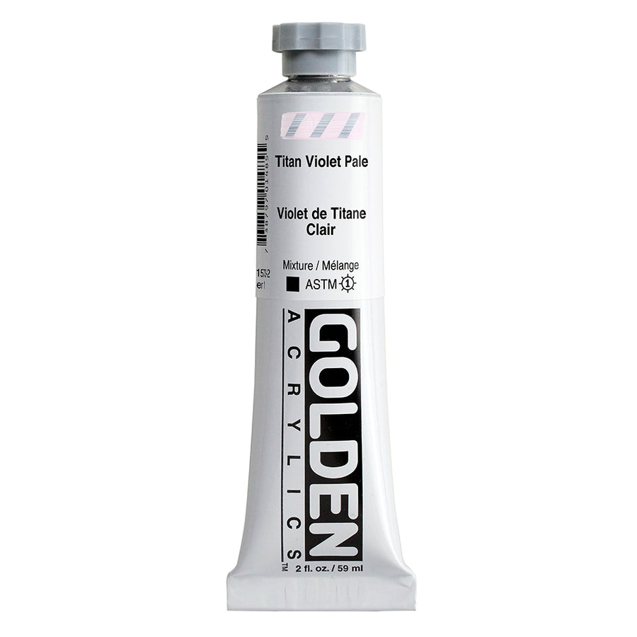 Golden Heavy Body Acrylfarbe Titan Violett Hell 59 ml