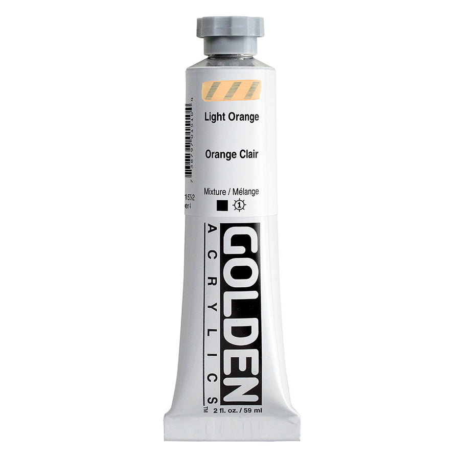 Golden Heavy Body Acrylfarbe Orange Hell 59 ml