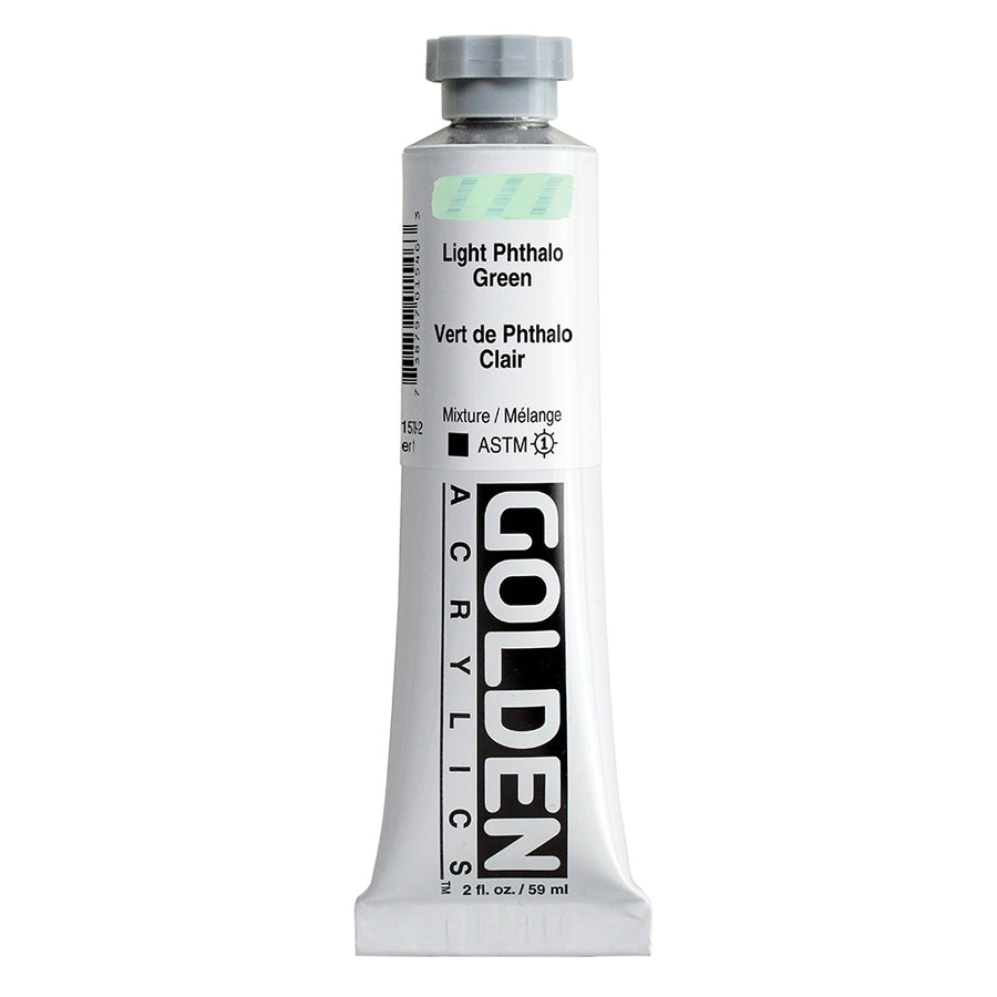 Golden Heavy Body Acrylfarbe Phthalogrun Hell 59 ml