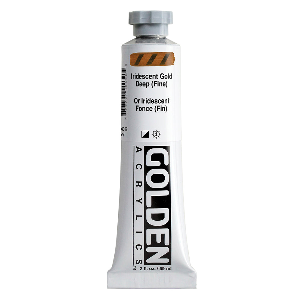 Golden Heavy Body Acrylfarbe Irisierende Tiefgold (Fein) 59 M