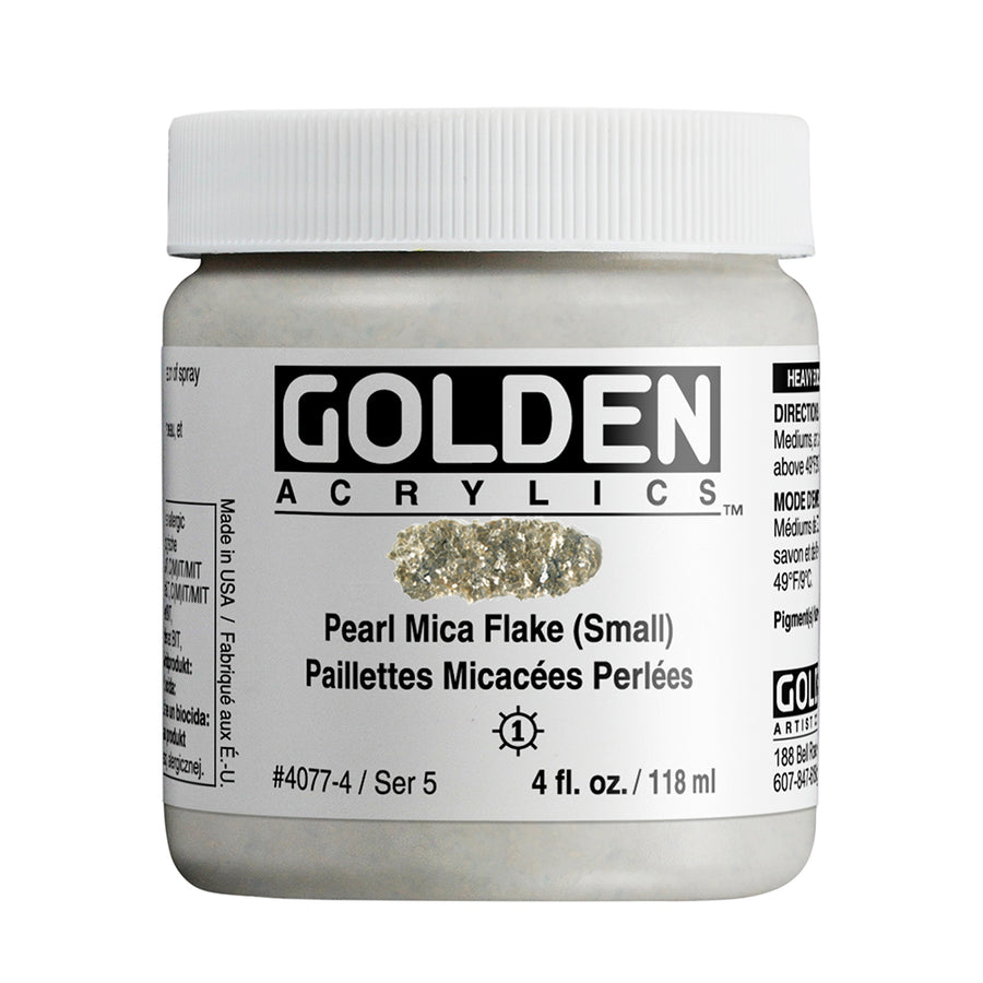 Golden Heavy Body Acrylfarbe Perlglimmerflocke S.118 ml