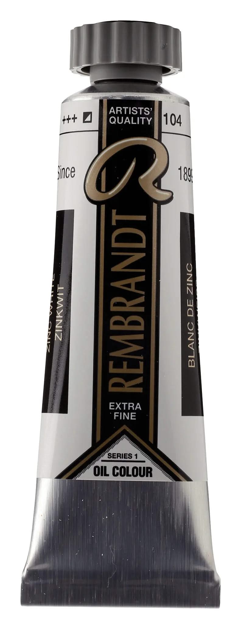 Rembrandt Ölfarbe Tube 60 ml Zinkweiß (Safloröl) 104 - Kidis Art
