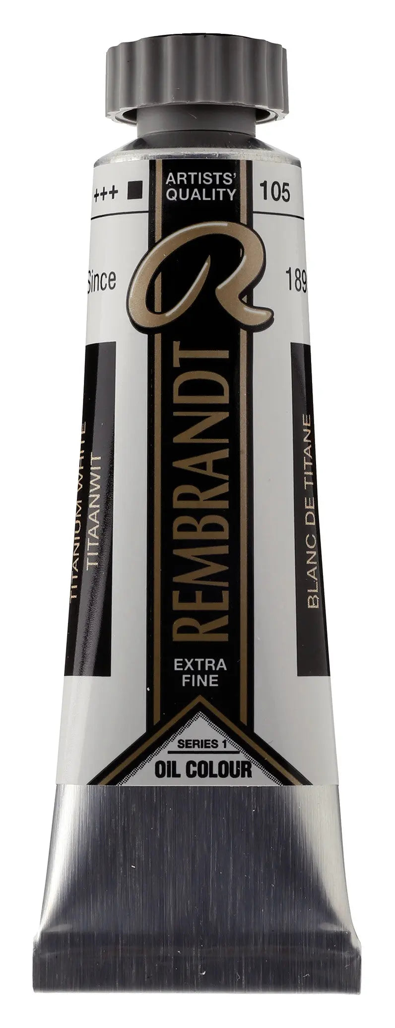 Rembrandt Ölfarbe Tube 40 ml Titanweiß (Safloröl) 105