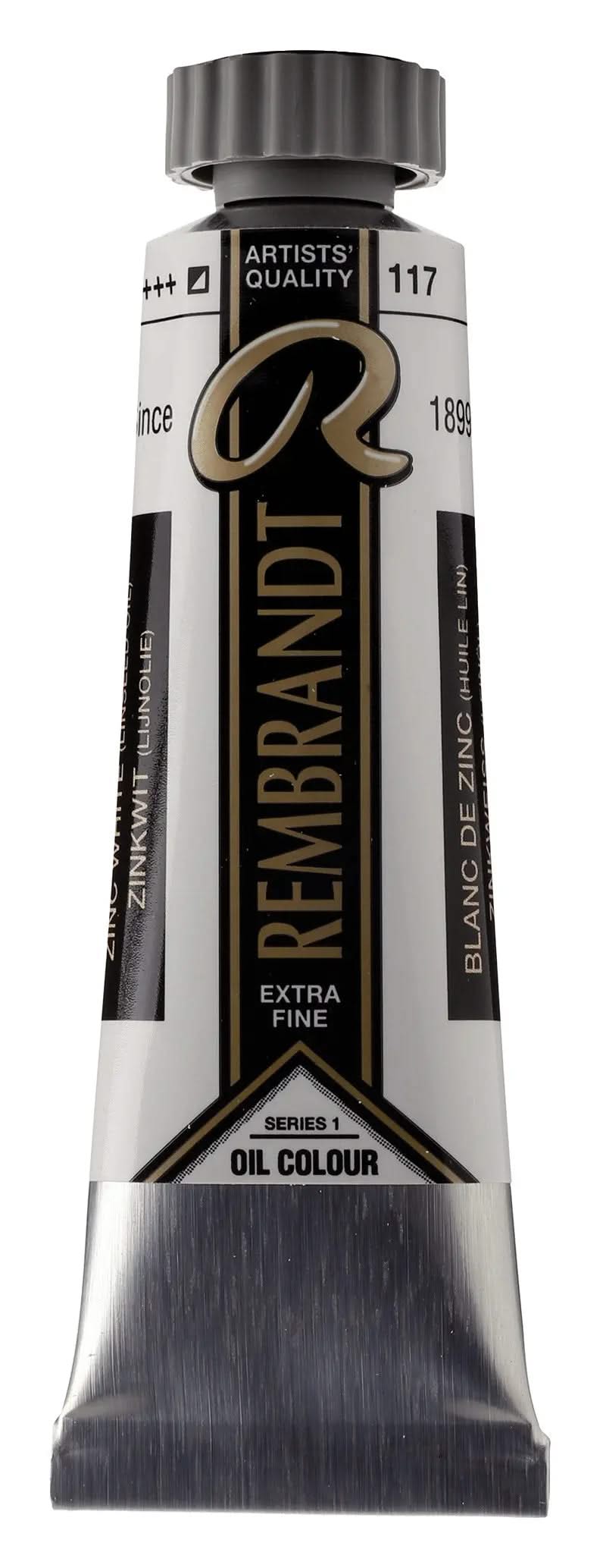 Rembrandt Ölfarbe Tube 60 ml Zinkweiß (Leinöl) 117 - Kidis Art