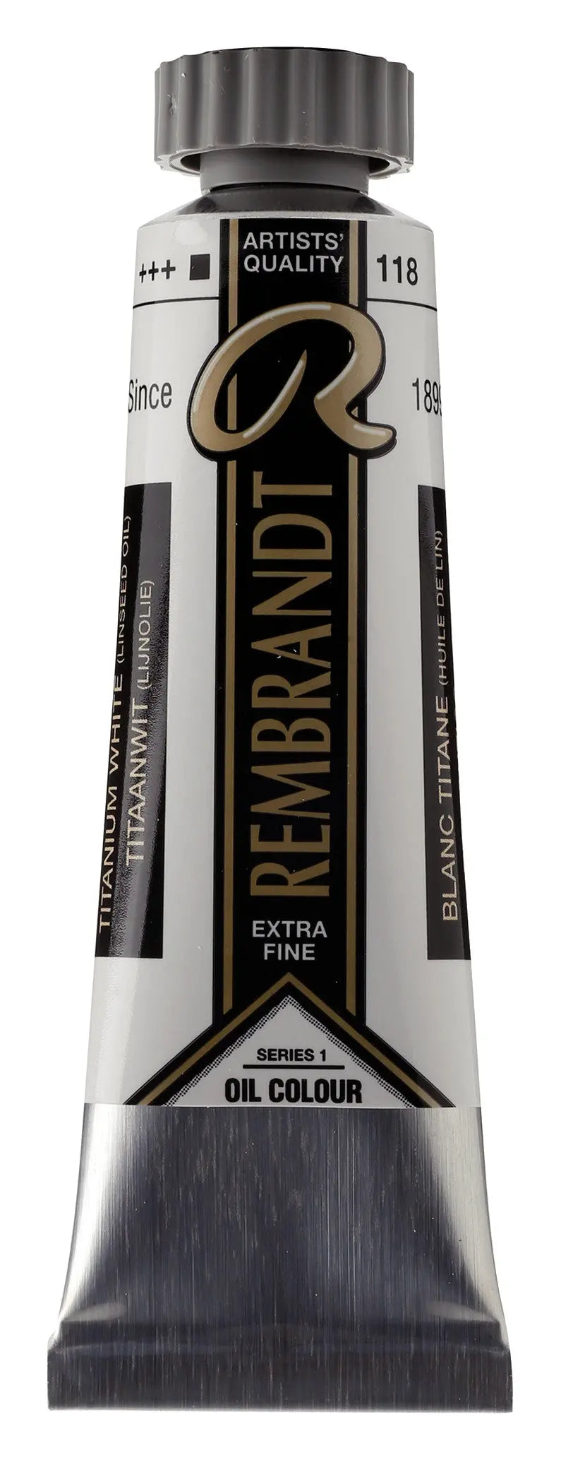 Rembrandt Ölfarbe Tube 40 ml Titanweiß (Leinöl) 118