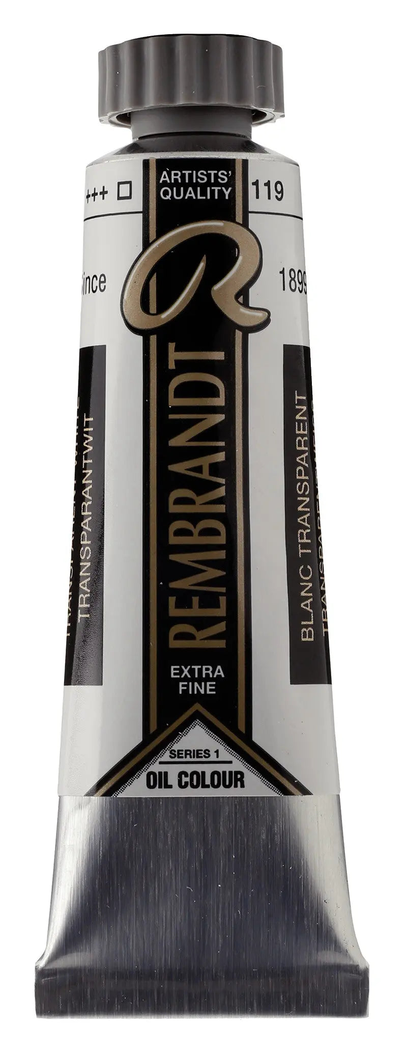 Rembrandt Ölfarbe Tube 40 ml Transparantweiß (Safloröl) 119