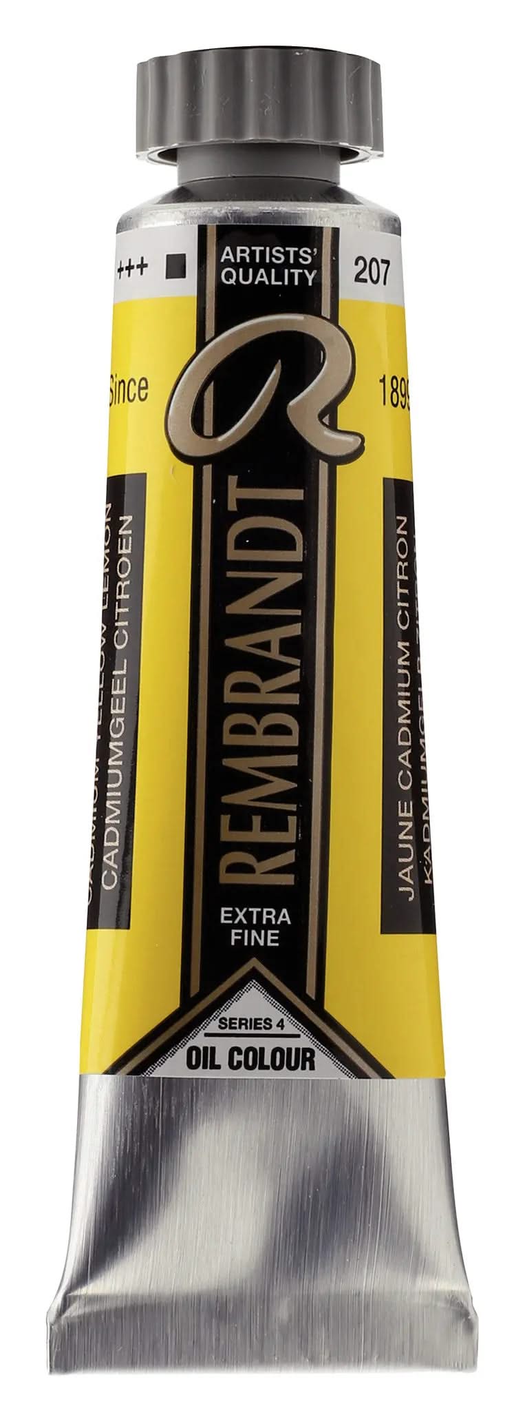 Rembrandt Ölfarbe Tube 15 ml Kadmiumgelb Zitrone 207 - Kidis Art