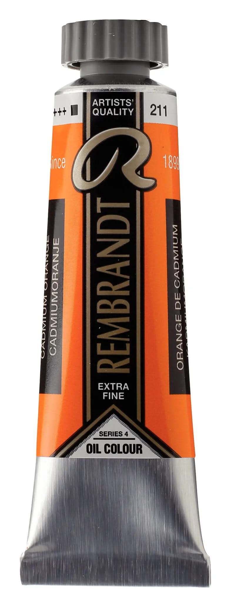 Rembrandt Ölfarbe Tube 15 ml Kadmiumorange 211 - Kidis Art