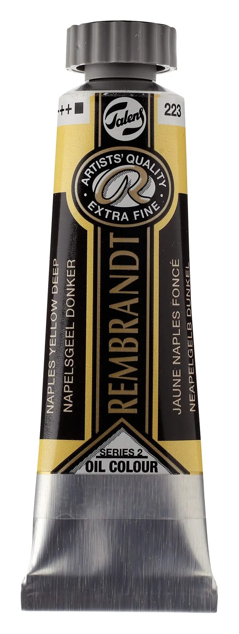 Rembrandt Ölfarbe Tube 15 ml Neapelgelb Dunkel 223 - Kidis Art