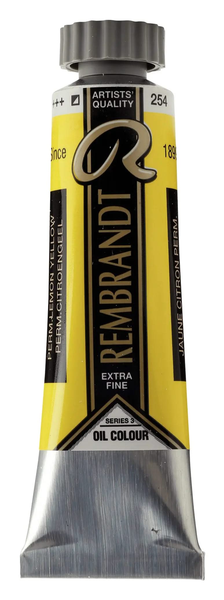Rembrandt Ölfarbe Tube 15 ml Permanent Zitronengelb 254 - Kidis Art