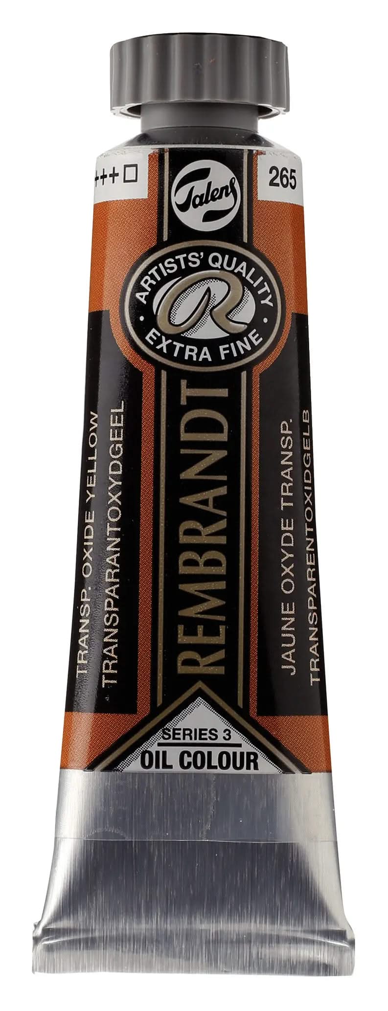 Rembrandt Ölfarbe Tube 15 ml Transparentoxidgelb 265 - Kidis Art