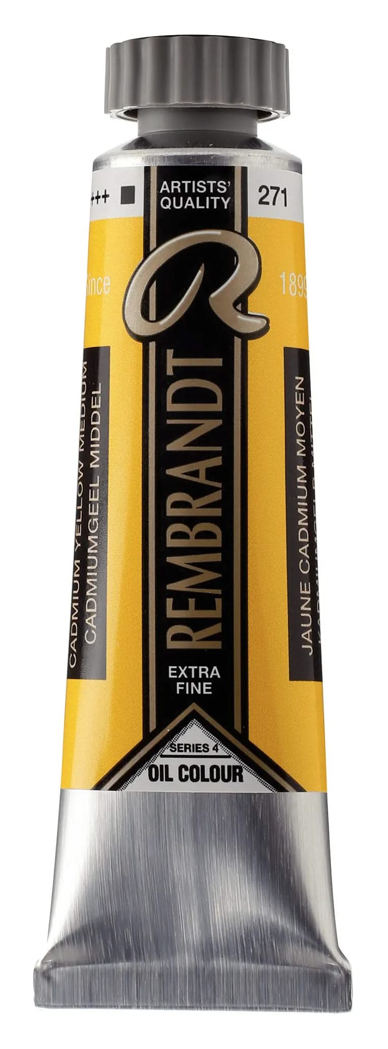 Rembrandt Ölfarbe Tube 15 ml Kadmiumgelb Mittel 271 - Kidis Art