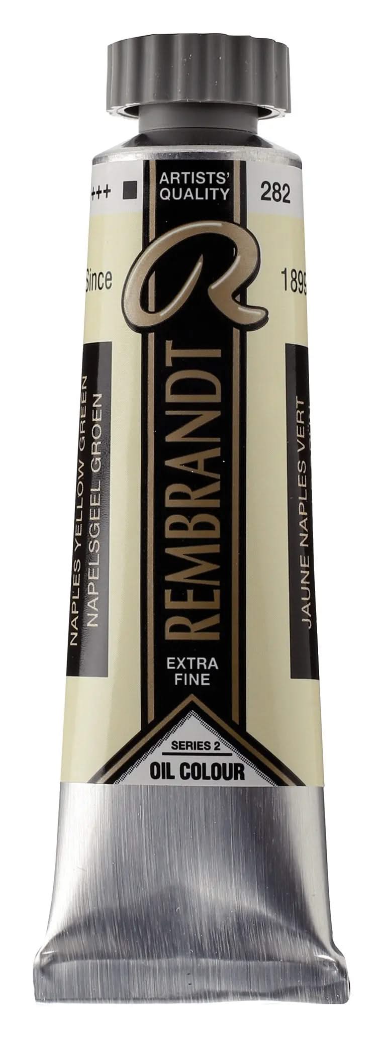 Rembrandt Ölfarbe Tube 15 ml Neapelgelb Grün 282 - Kidis Art