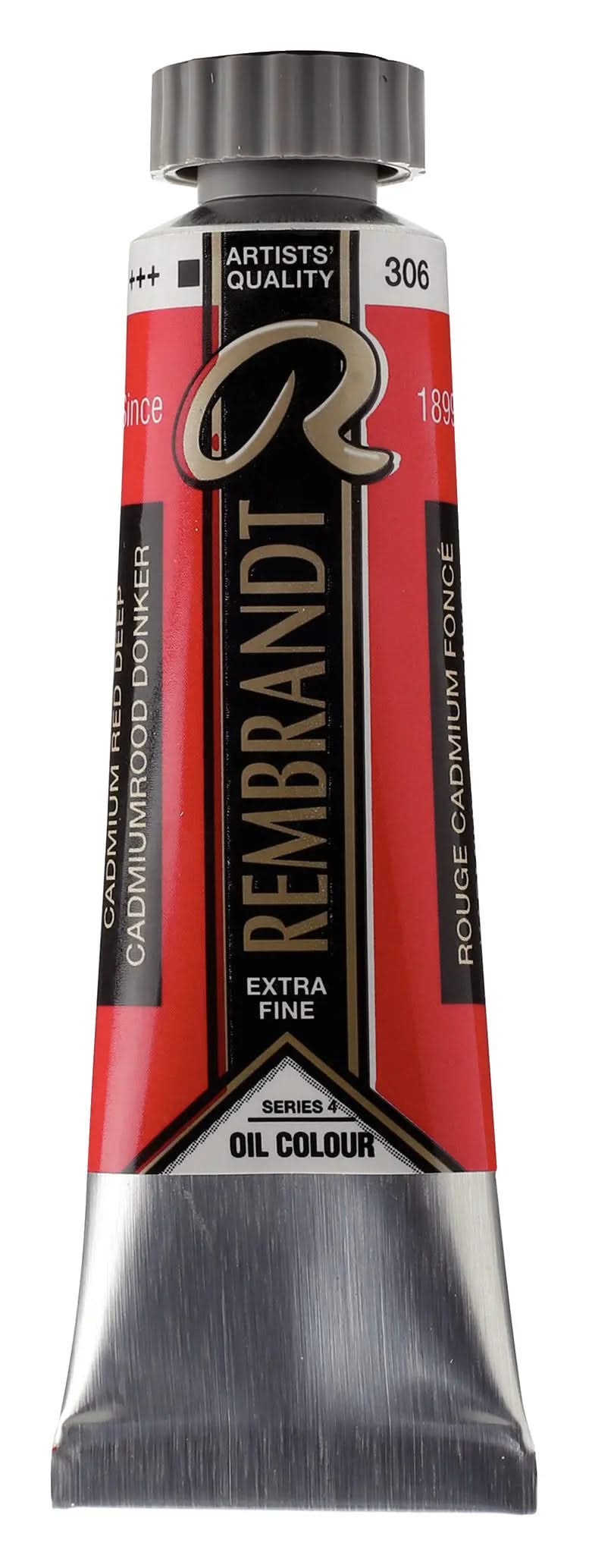 Rembrandt Ölfarbe Tube 15 ml Kadmiumrot Dunkel 306 - Kidis Art