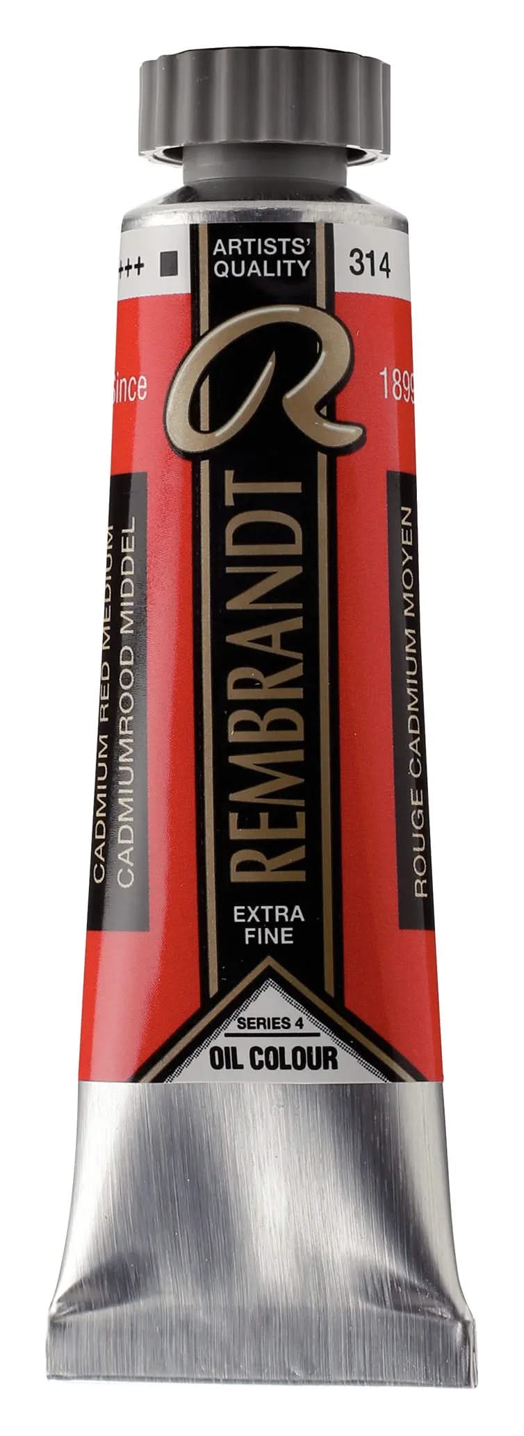 Rembrandt Ölfarbe Tube 15 ml Kadmiumrot Mittel 314 - Kidis Art