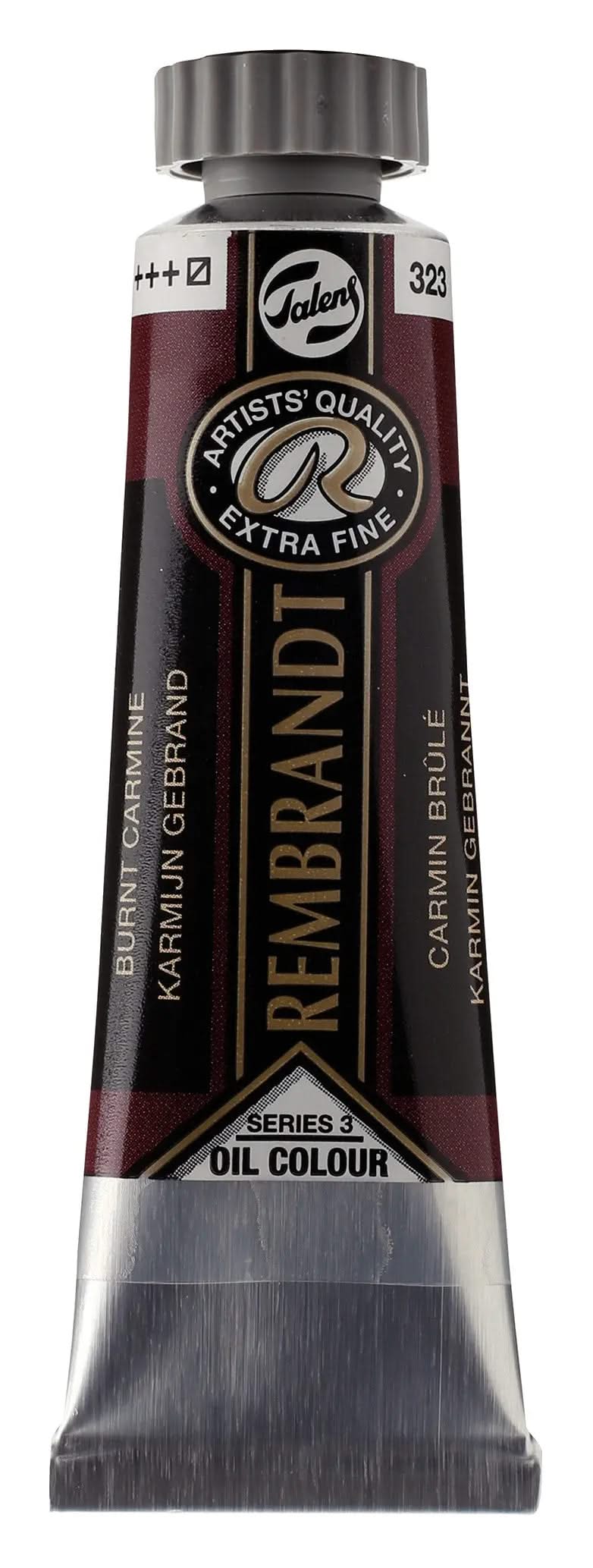 Rembrandt Ölfarbe Tube 15 ml Karmin Gebrannt 323 - Kidis Art