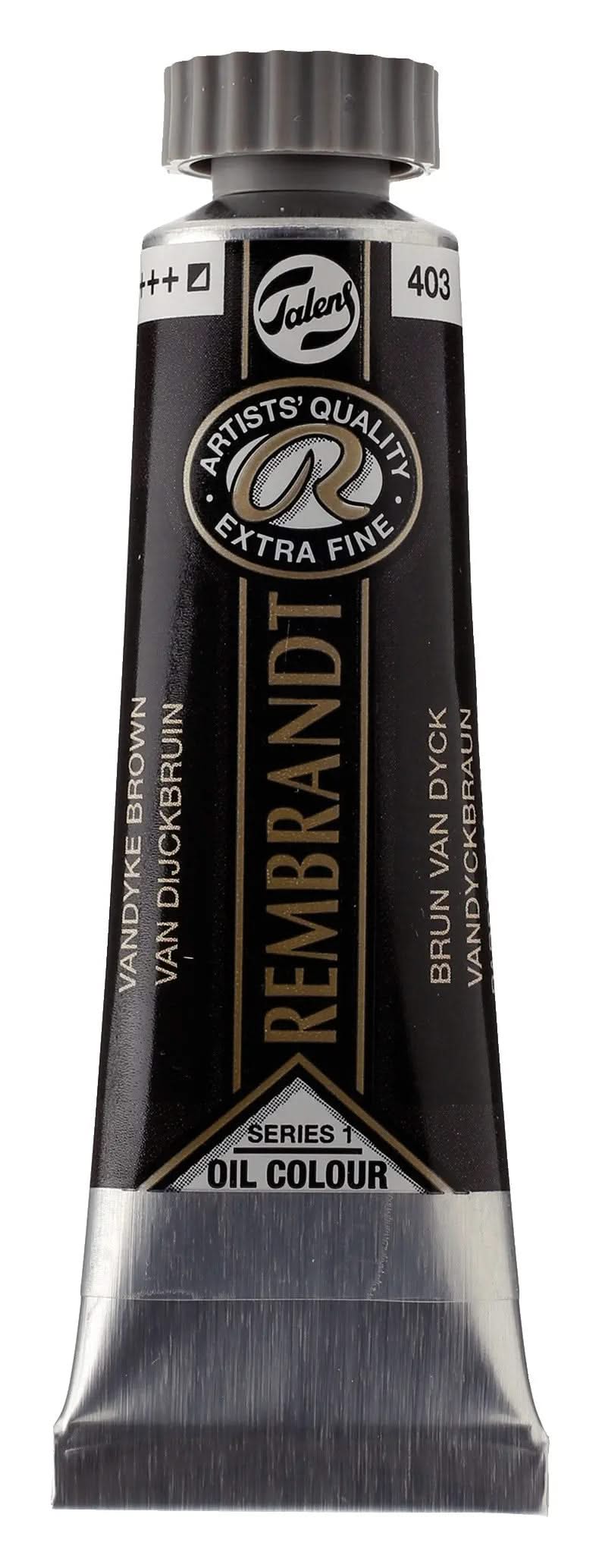 Rembrandt Ölfarbe Tube 15 ml Vandyckbraun 403 - Kidis Art