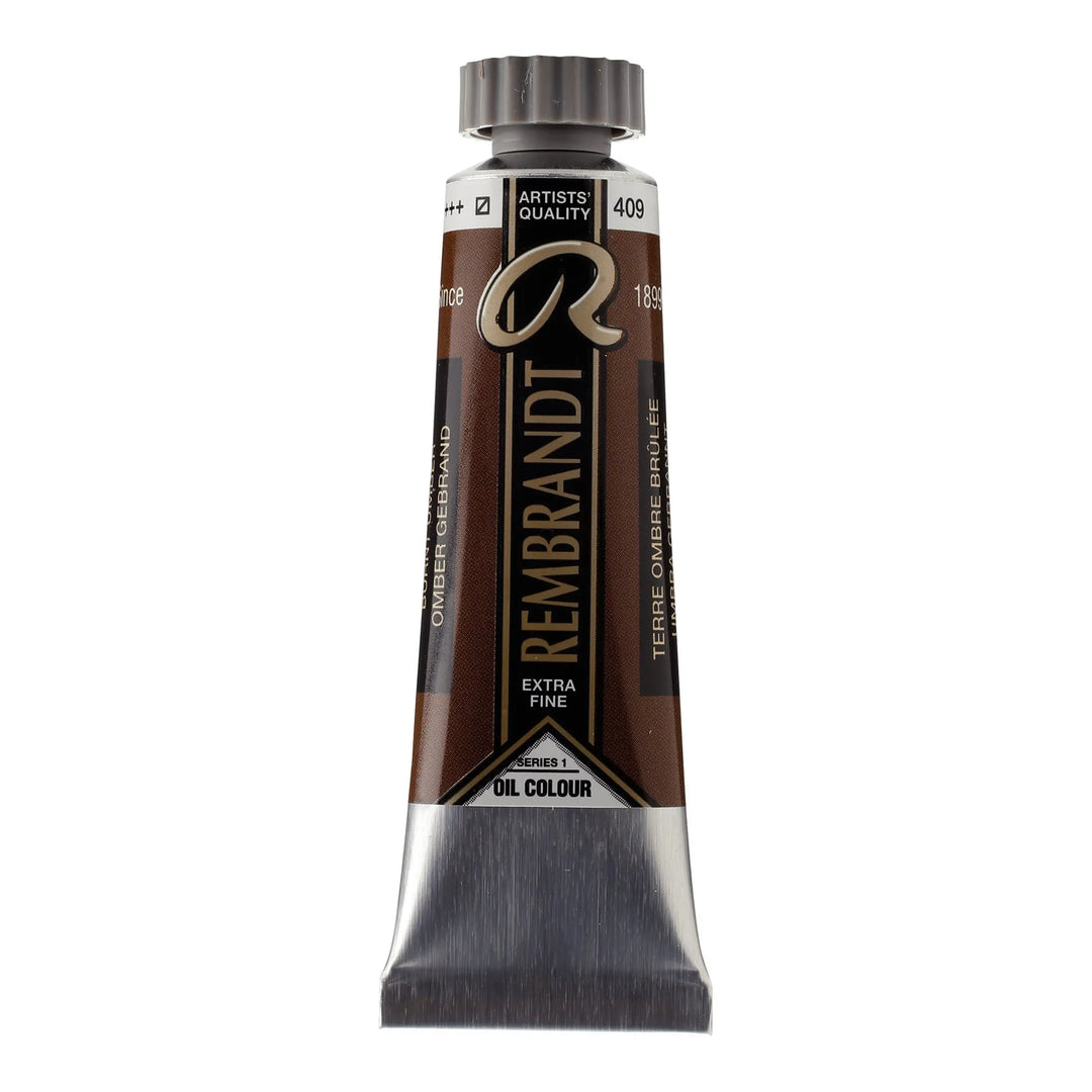 Rembrandt Ölfarbe Tube 40 ml Umbra Gebrannt 409