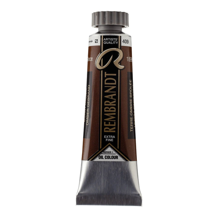 Rembrandt Ölfarbe Tube 40 ml Umbra Gebrannt 409