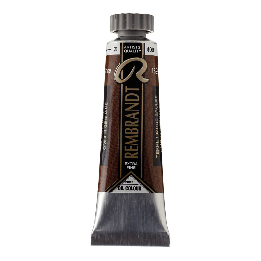 Rembrandt Ölfarbe Tube 40 ml Umbra Gebrannt 409