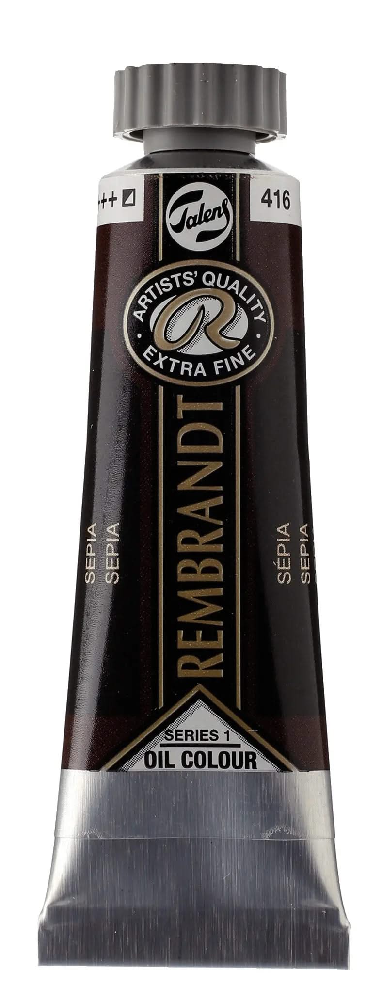Rembrandt Ölfarbe Tube 15 ml Sepia 416 - Kidis Art