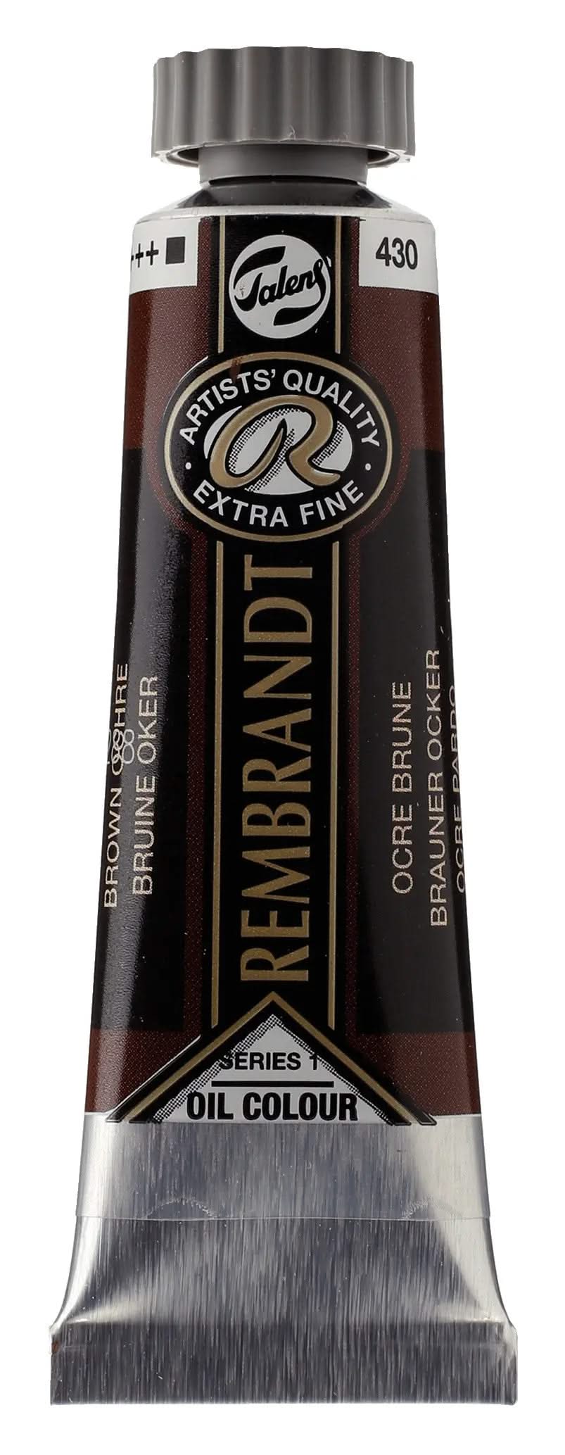 Rembrandt Ölfarbe Tube 15 ml Brauner Ocker 430 - Kidis Art