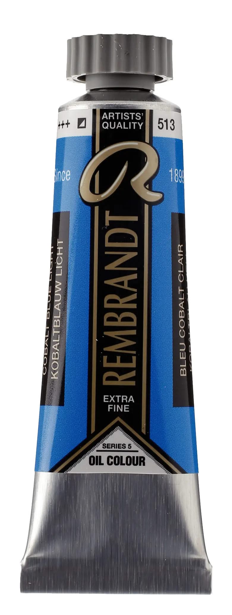 Rembrandt Ölfarbe Tube 15 ml Kobaltblau Hell 513 - Kidis Art