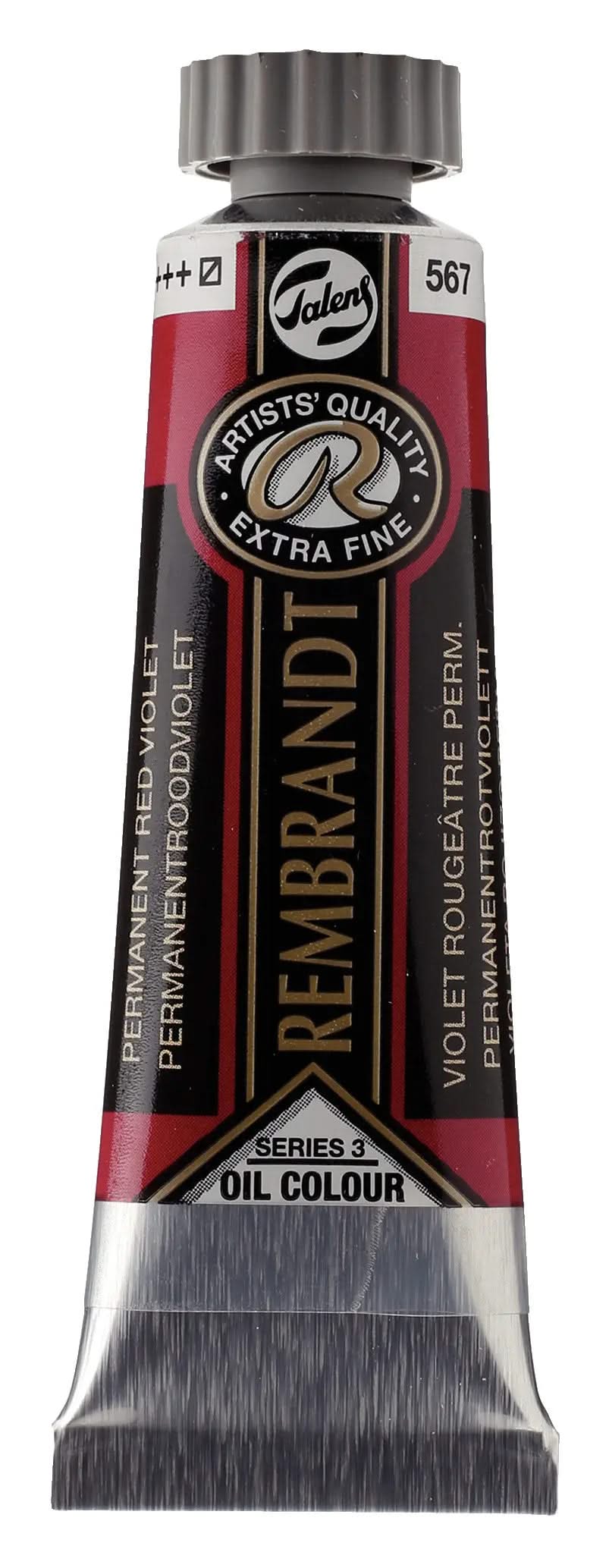 Rembrandt Ölfarbe Tube 15 ml Permanentrotviolett 567 - Kidis Art