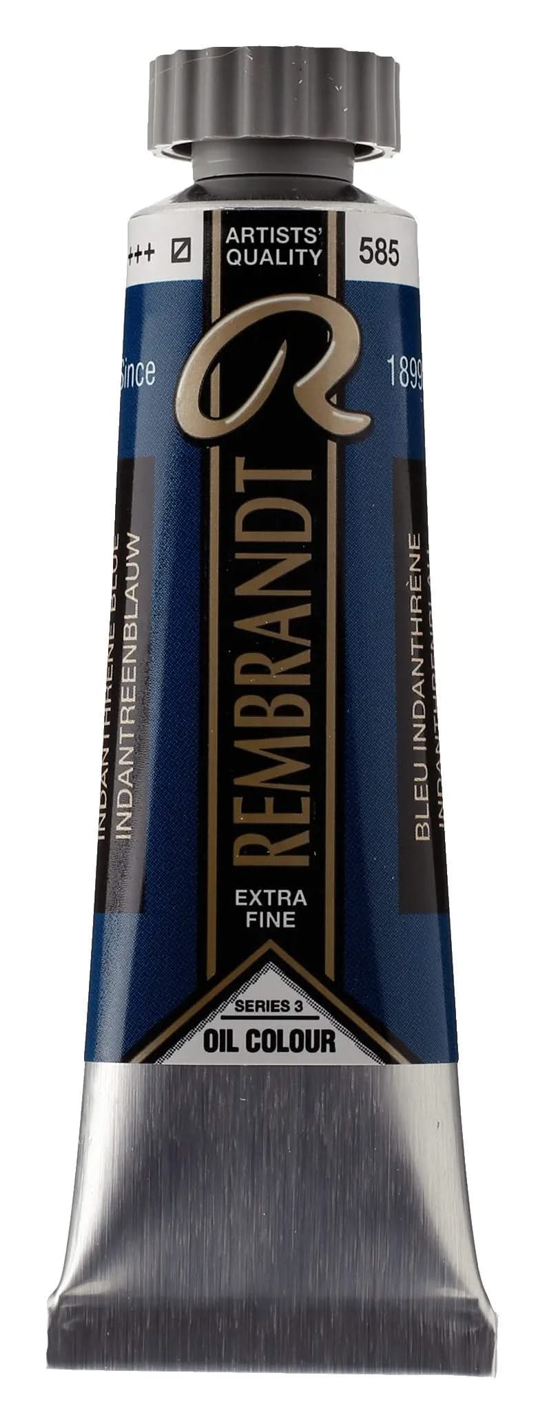 Rembrandt Ölfarbe Tube 15 ml Indanthrenblau 585 - Kidis Art