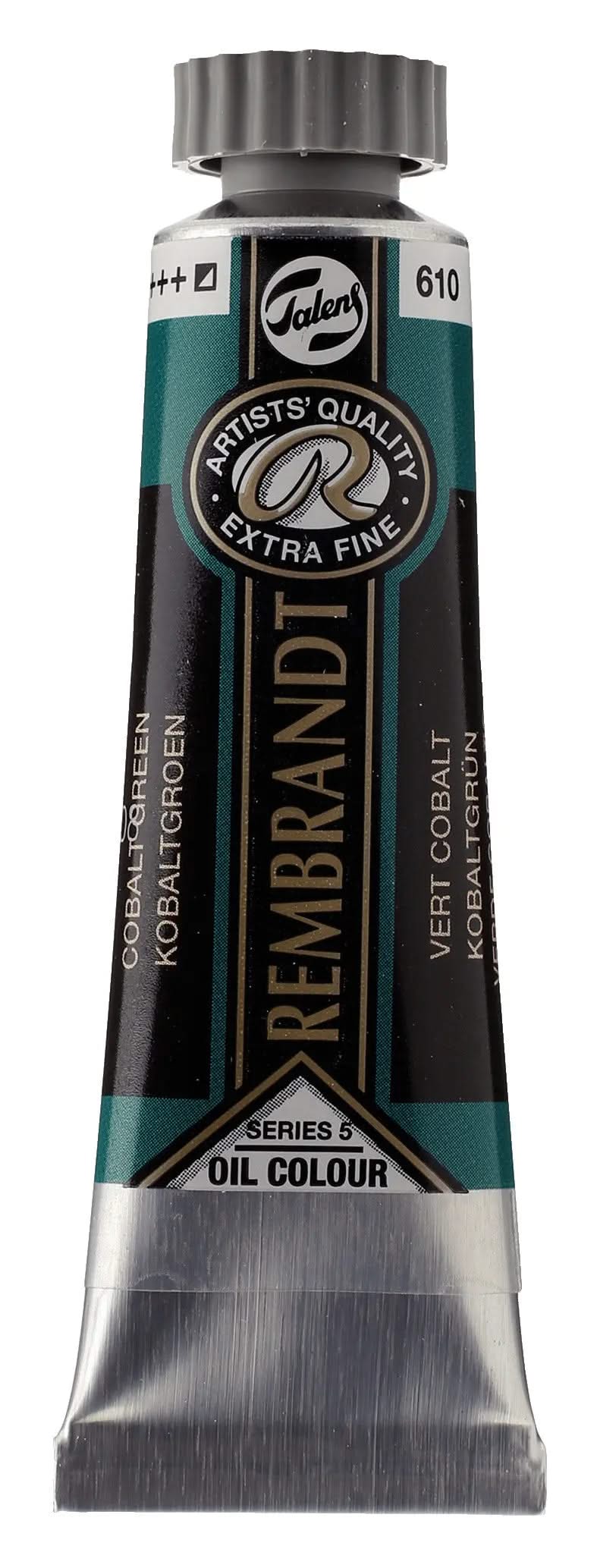 Rembrandt Ölfarbe Tube 15 ml Kobaltgrün 610 - Kidis Art