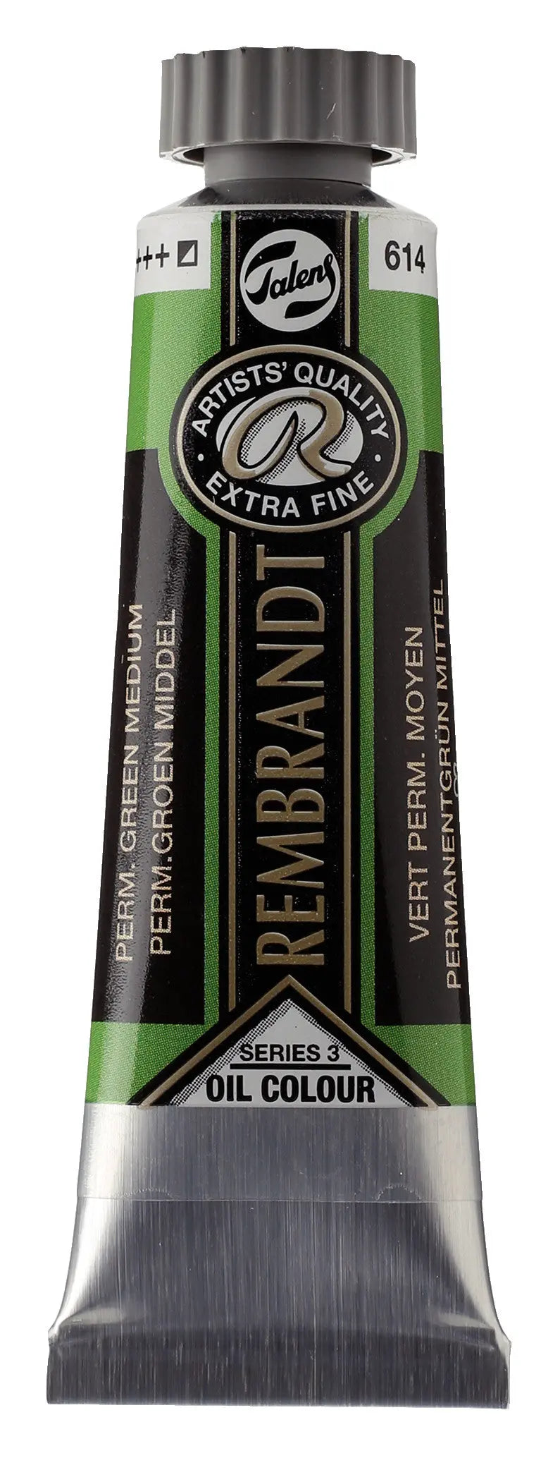 Rembrandt Ölfarbe Tube 40 ml Permanentgrün Mittel 614