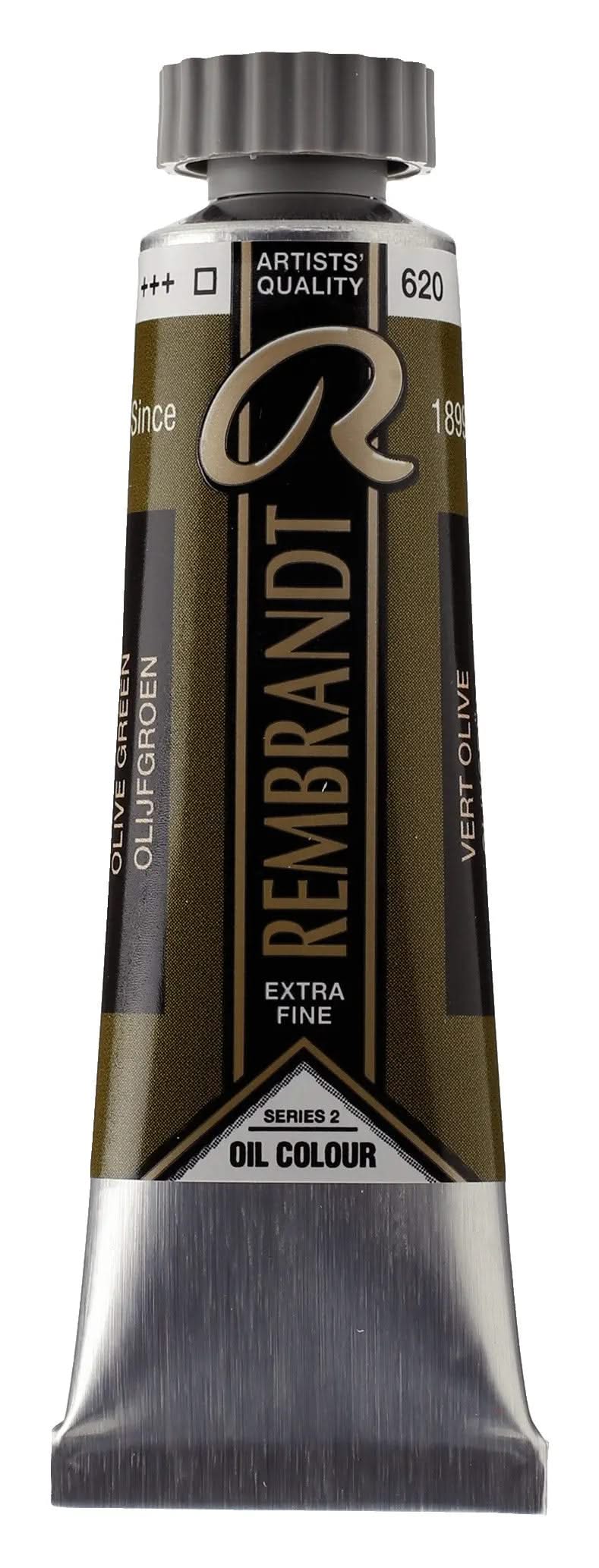Rembrandt Ölfarbe Tube 15 ml Olivgrün 620 - Kidis Art