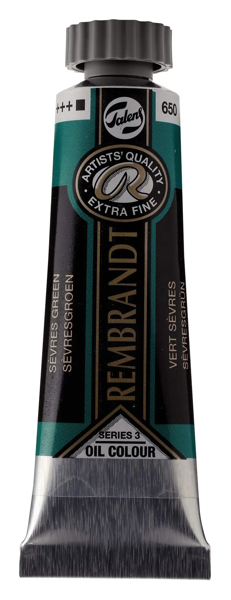 Rembrandt Ölfarbe Tube 15 ml Sèvresgrün 650 - Kidis Art