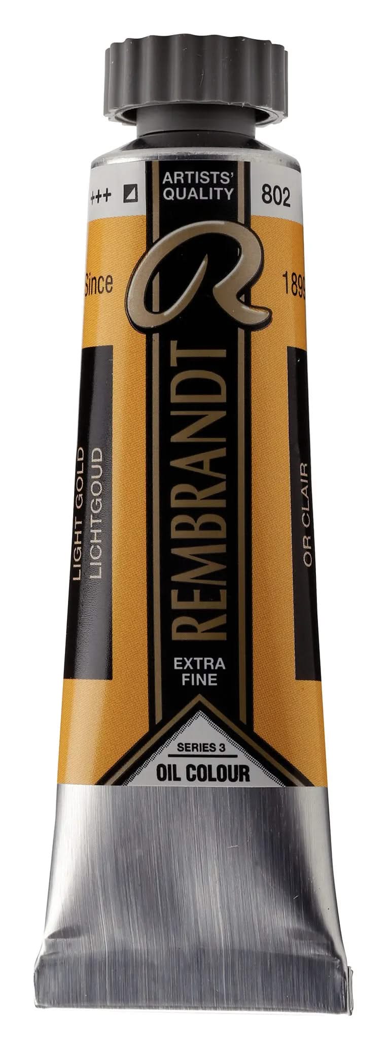 Rembrandt Ölfarbe Tube 15 ml Reichgold 802 - Kidis Art