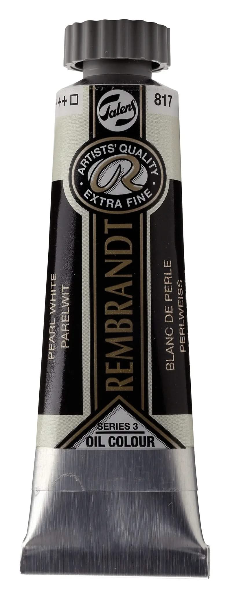 Rembrandt Ölfarbe Tube 15 ml Perlweiß 817 - Kidis Art